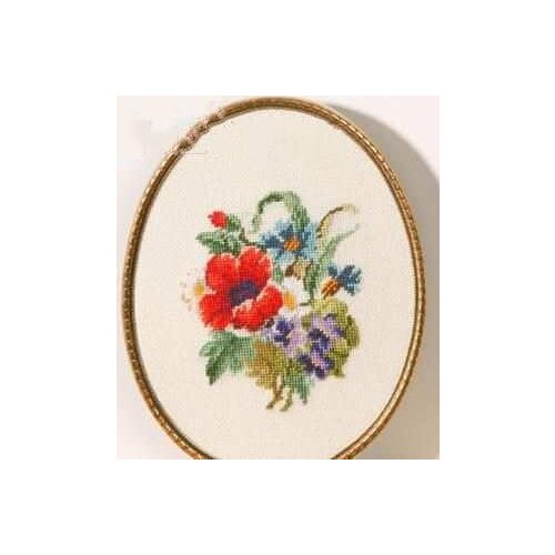 Top Quality Cute Lovely Counted Cross Stitch Kit Cornflower and Poppy Flower Flowers Wiehler 3678-0