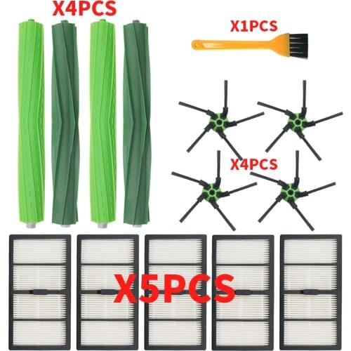 Filters Side Brushes roller brush Replacement Parts Kit for IRobot Roomba S9(9150),S9+(9550) Robot Vacuum Cleaner Accessories