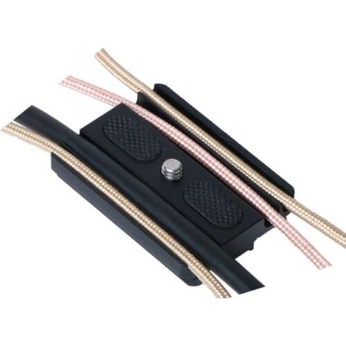 Camera Cage Cable Clamp - Portable Cage Fitting Wire Clip - Accessories Fixed Clip - 1/4 Inch Universal Lightweight Mounting