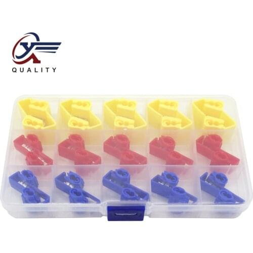 30 pcs/box fast clip terminals clamps Quick Splice Wiring Connector Cable Clamp wire connector Clip Wire Maintenance Tools