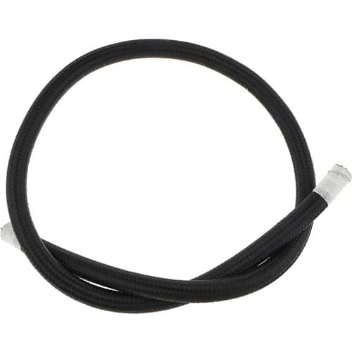 1 Meter Black Nylon Braided AN8 Oil Line Fuel Hose for Car Replacement