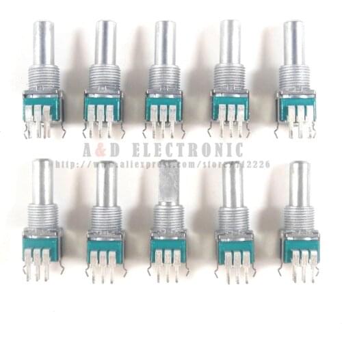 10pcs BOOTH VOLUME POT ROTARY CONTROL DCS1086 For PIONEER DJM800 850 900 2000