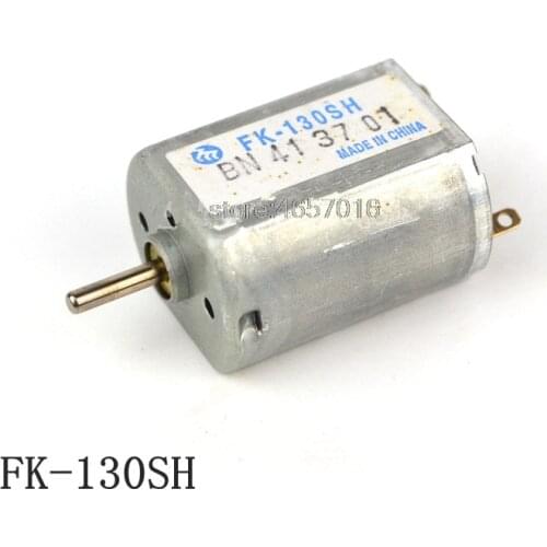2PCS Original Mabuchi 130 motor FK-130SH strong magnet ,high speed micro DC motor