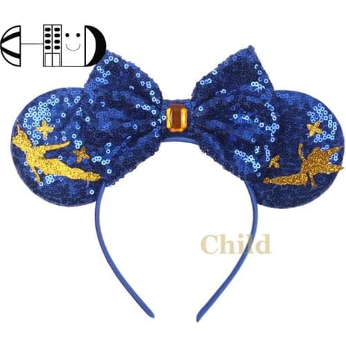 2021 New Cute Girl Bow Hair Band Kids Ears Hair Accessories Christmas Children Accessories Adult Party Headdress Decoration