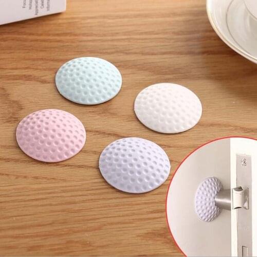 3PCS Silicone Door Stopper Anti Collision Stop Products Baby Safety Door Knob Silencer Crash Pad Wall Protectors