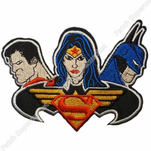 4.7" Hero Embroidered Movie film TV Series applique stickers iron on patch for NC