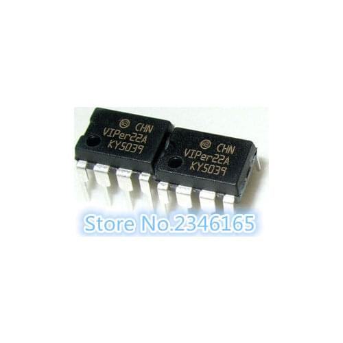 5PCS VIPer22A DIP8 VIPer22 DIP new and original IC