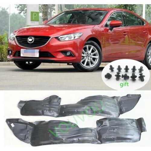 Auto replacement parts body front wheel inner fender splash mud guard for Mazda 6 Atenza 2014-2018 model