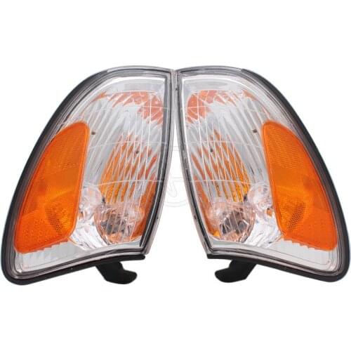 Car Front Left/Right Side Turn Signal Lights Indicator Corner Light For Lexus LX470 1998-2007 Without Bulbs