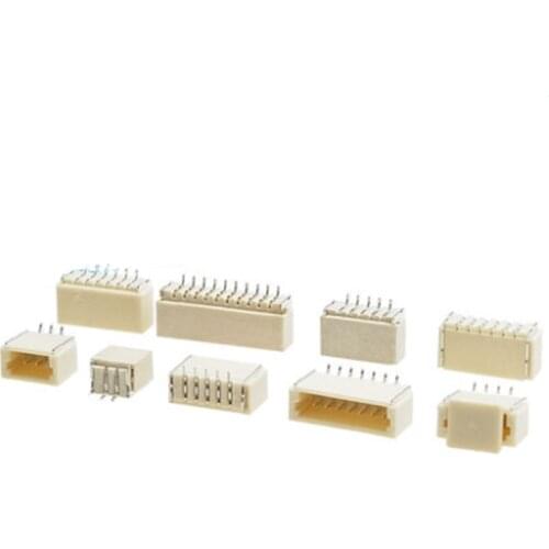 Free shipping 10PCS SH connector 1.0mm pitch SH1.0 SH1.0MM SMD sockets female 2P 3P 4P 5P 6P 7P 8P