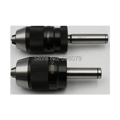 C20 straight shank, 1-13mm integrated keyless drill chuck