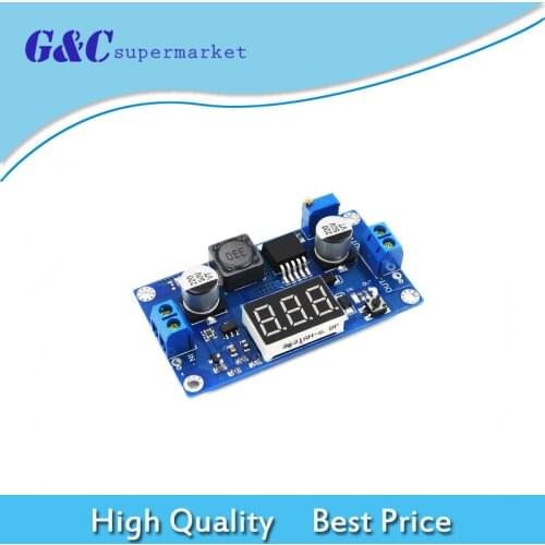 DC-DC 4.5-32V to 5V-52V XL6009 Boo ep-up Module Power Supply LED Voltmeter diy electronics