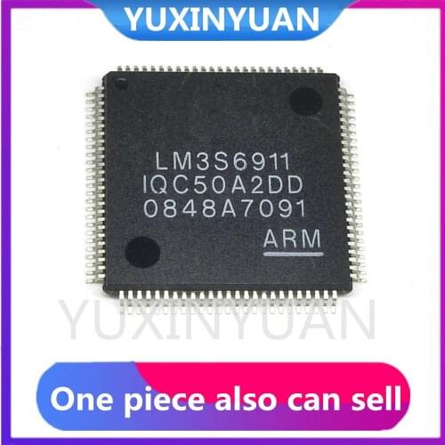 1pcs LM3S6911-IQC50-A2DD LM3S6911-IQC50 LM3S6911 3S6911 QFP100 IC MCU 32BIT 256KB FLASH 100LQFP IC IN STOCK