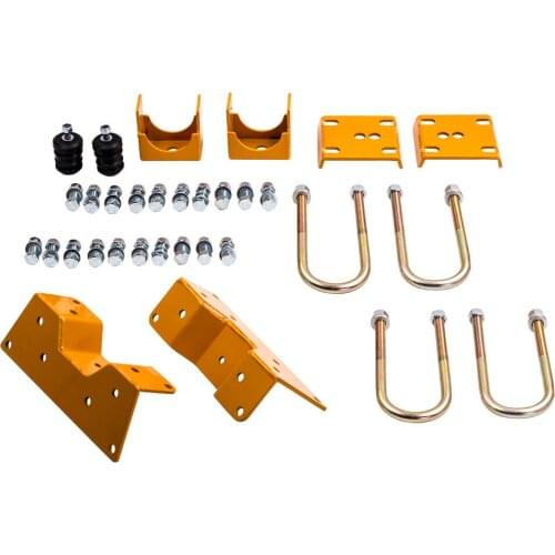 Hot Sale 5" Rear Drop Axle Flip Kit C Notch Kit w/ U-bolts Fit For Chevy C10 GMC C15 73-87