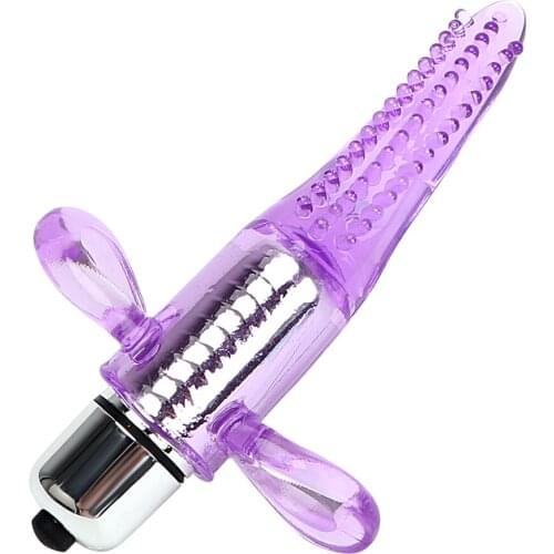 IKOKY Tongue Vibrator Clitoris Stimulator Oral LickingFinger Thorny Vibrating Toys G Spot Massager Sex Products for Women