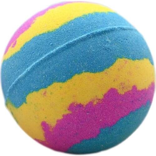 Colorful Bubble Bath Bomb Natural Fizzy for Women Moisturizes Dry Sensitive Skin. Releases Color, Scent, and Bubbles N0PF