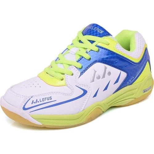 Table Tennis Shoes for Kids Children Girls Boys Badminton Shoes Breathable Anti-skid Badminton Sneakers Indoor Sport Shoes