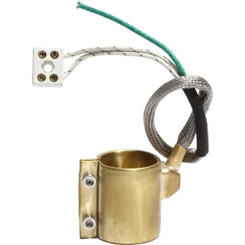 35mm Inner Diameter 50~70mm Height Brass Band Heater 110V/220V/380V 250W/280W/350W Electric Heating Ring for Extruder