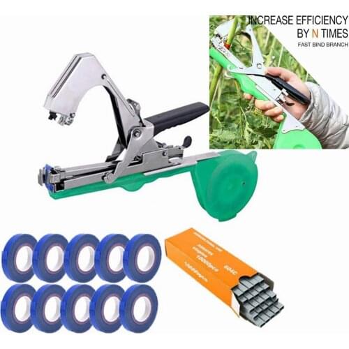 Garden Garter Plants Plant Branch Hand Tying Binding Machine Minced Vegetable Tapetool Tapener Tapes Home Garden Tools