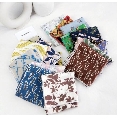 55cm Cotton Linen Square Scarf Women Spring Summer Fashion Bandanas Bag Hat Head Hair Shawl Wraps Accessories