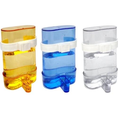Bird Water Feeder Automatic Bird Waterer Food Feeder Dispenser for Parrot Parakeet Cockatiel Lovebird Cage Accessories