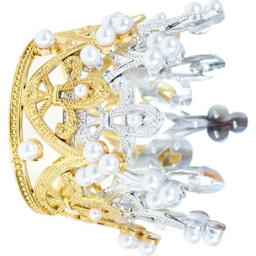 Gold Silver Feather Swan Crown Cake Topper Happy Birthday Cake Decoration Anniversary Sweet Wedding Kid Girl Baking Supplies