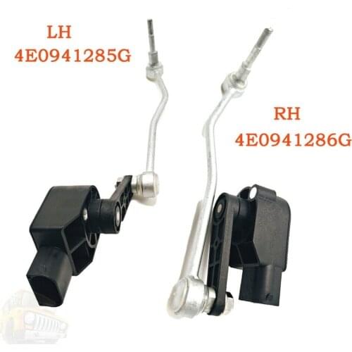 4E0941285G 4E0941286G Pair Suspension Headlight Level Sensor Front For 03-10 A8 Quattro L+R
