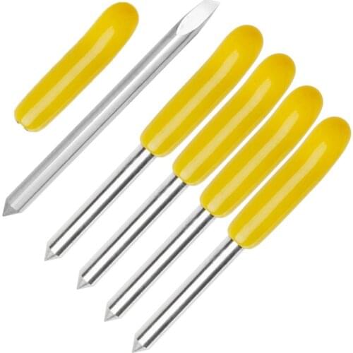 5Pcs 30 /45 / 60 degree Blades Cutting Plotter For Pcut Vinyl Cutter Blade Set