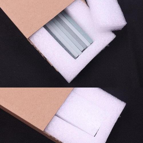 6Pcs 1000# Grit Silicone Carbide Oilstone Knife Sharpening Polishing Stone Grinding Oil Stone Whetstone 150x12x6mm