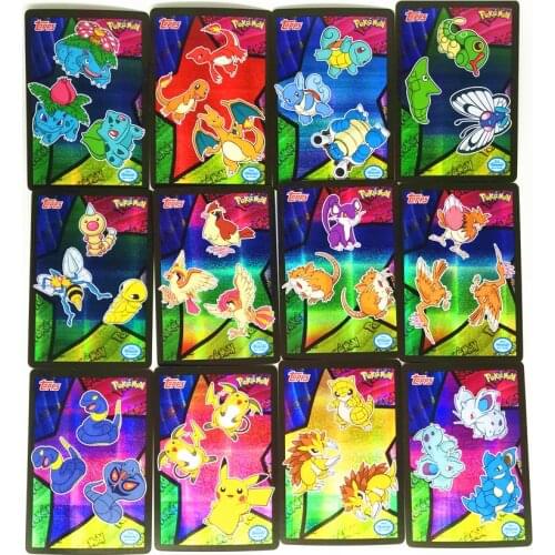 81pcs/set Pokemon Toys Hobbies Hobby Collectibles Game Collection Anime Cards for Children Christmas gift