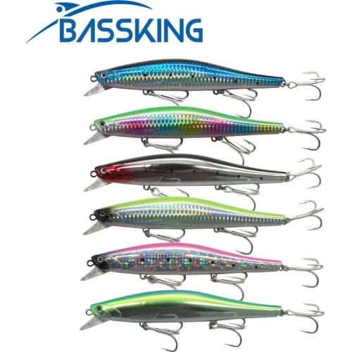 TAF BASSKING Sinking Minnow Lure 16cm 80g Hard Baits for Carp Fishing ABS Plastic Artificial Fishing Lure Saltwater Swimbaits