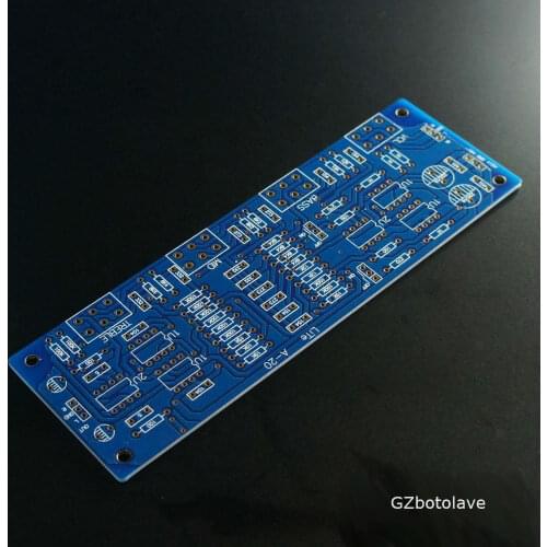 Free shipping 1pcs A-20 Ten-fold+Tone Empty Board PCB