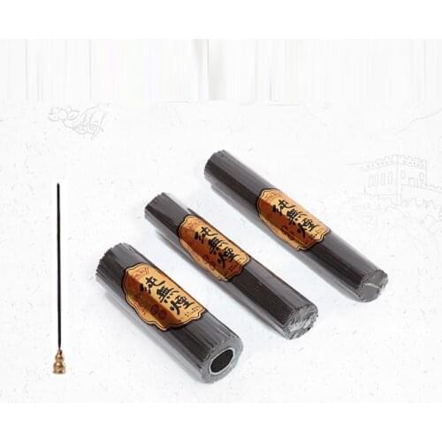 Smokeless 500g Incense Sticks Handmade Sandalwood Stick Incense Living Room Bulk 21/27/32cm Black Buddha Incenses