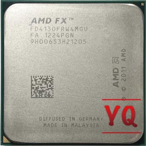 AMD FX-Series FX-4130 FX 4130 3.8 GHz Quad-Core CPU Processor FD4130FRW4MGU Socket AM3
