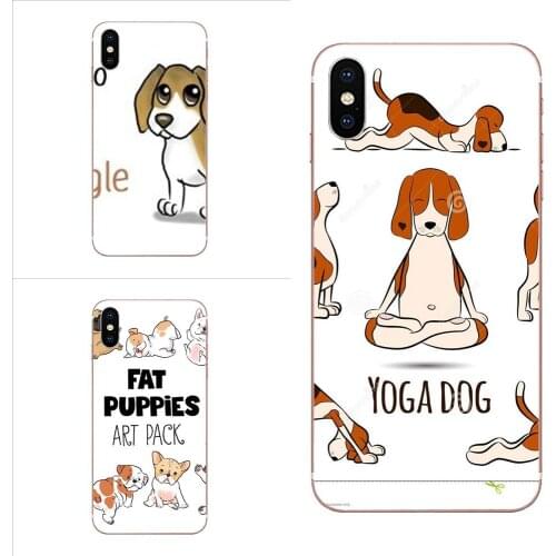 For Samsung Galaxy A10 A20 A30 30S A40 A50 A50S A60 A70 A70S A80 A20E A51 A71 A9 2018 Painted Funny Cute Cartoon Beagle Dogs