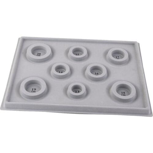 Bead Boards for Jewelry Making Bracelet,Beadsmith Beading Board Tray for DIY Craft Tool - Gray