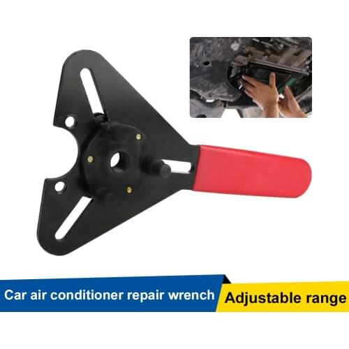 Car Air-conditioning Repair Tool Wrench A/C Compressor Clutch Remover Hand Tools Kit cold air pump head suction cup puller