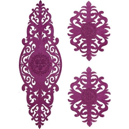 Roseart Velvet Salon Kit 3 Piece Damson