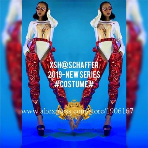 Nightclub gogo costumes women party dress dance suit bar singer glasses stage cosplay wears sexy dj clothes outfit