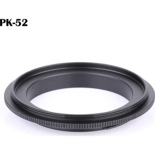 PK-52mm Macro Reverse lens Adapter Ring for Pentax DSLR PK Mount