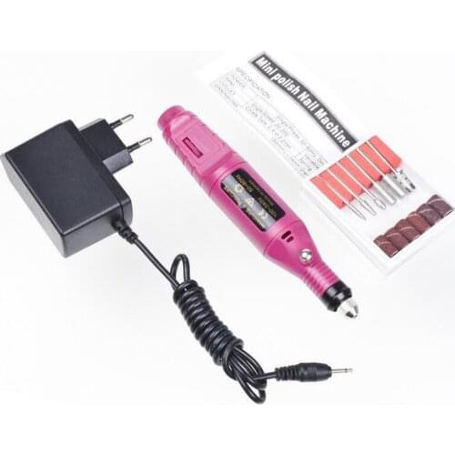 Portable Electric Nail Clipper Nail File Manicure Pedicure Sets Health and Beauty Tools with Removable Head