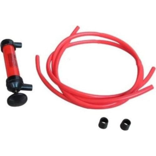 Manual Oil Pump Hand Siphon Tube Car Hose Liquid Gas Transfer Sucker