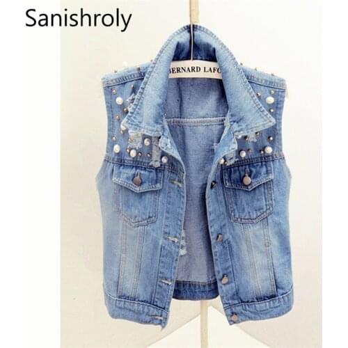 Женские джинсовые жилеты Sanishroly China At AliExpress