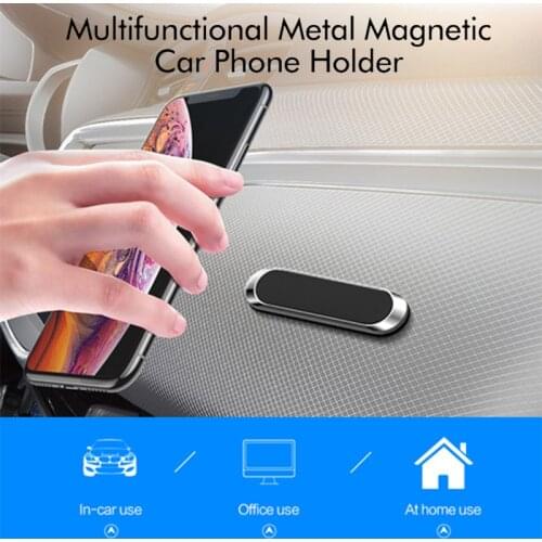 Universal Magnetic Car Phone Holder Auto Dashboard Wall Stand Magnet Stiker Cellphone GPS Holder Pad Stand Car Accessories