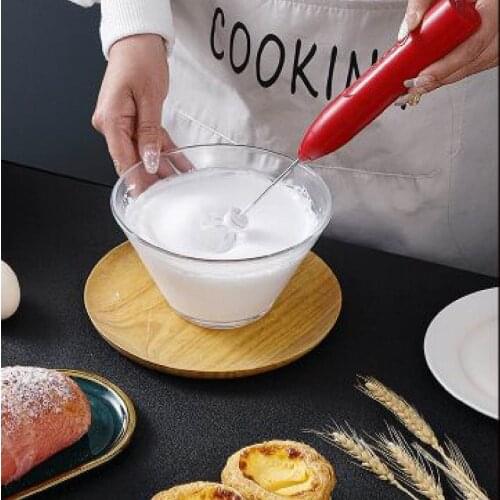 USB Handheld Electric Mini Whisk Automatic Milk Frother Whisk Stirring Baking Whisk