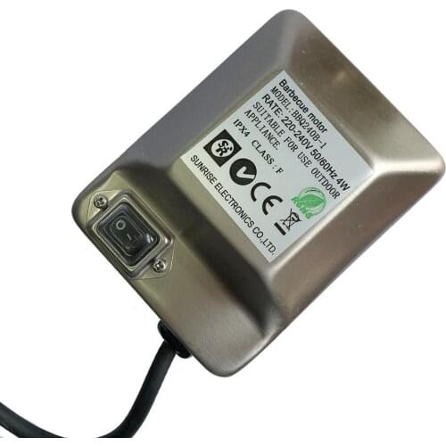 240V BBQ Motor 2.5rpm Rotator BBQ Grill Motor Outdoor Barbecue Tool Accessories