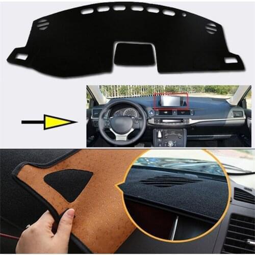 Interior Dashboard Carpet Photophobism Protective Pad Mat For Lexus CT200H