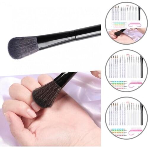Comfortable Touch Feeling 1Set Vintage Nail Art Drawing Liner Ergonomic Handle Nail Art Pen Creative Girls Gift
