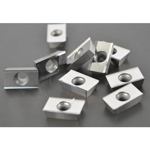 10 pcs APKT1604PDFR-MA H01 CNC Aluminum milling inserts cutter lathe cnc Blade Carbide Used APKT1604 Aluminum turning tools