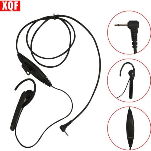 XQF 10PCS Walkie talkie Earpiece Earphone for TYT TH-UV3R radio headphone for Motorola radio T5,Talkabout T4500,T7,T5428 radio